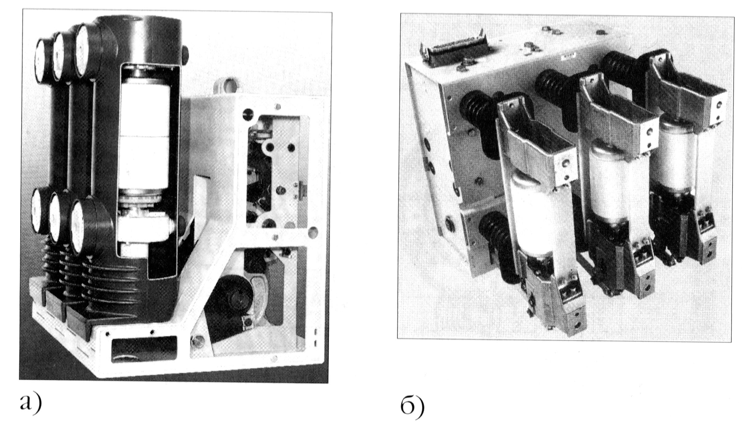 Рис. 1-11. Вакуумные выключатели VD-4 (ABB) и 3AH5 (Siemens) - общий вид.